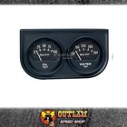AUTOMETER AUTO GAGE DUAL CONSOLE KIT OIL PRESSURE/WATER TEMP 2-1/16" - AU2345