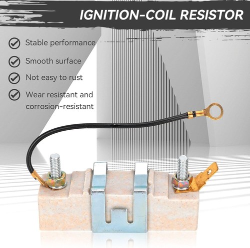 Ignition Coil Resistor, Metal Ceramic Ballast Resistor Wear Resistance Device Au - Picture 2 of 11