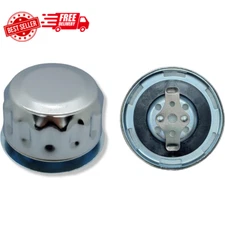 Hydraulic Oil and Fuel Filler Metal Vent Breather Cap for Reservoir Tank (Cap...