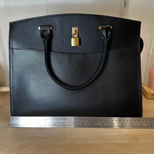 TED BAKER Black Saffiano Work Tote - Picture 9 of 10