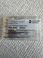 Dentsply Sirona ProTaper Gold Rotary Files Assortment Kit 25mm