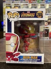 Marvel Avengers Infinity War Iron Man 285 Funko Pop EMBALAJE ORIGINAL Nuevo Raro