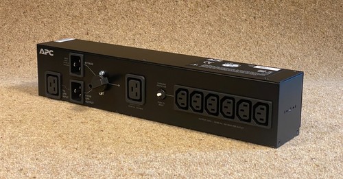 APC SBP3000RMI Service Bypass PDU, 230V 16AMP 6x IEC C13 1x C19 12m RTB Warranty - Picture 4 of 6