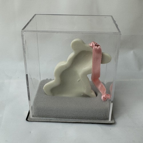 Oso de peluche de porcelana 1928 adorno de Navidad de colección NUEVO - Imagen 5 de 15