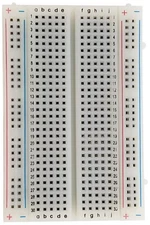 400 Tie-Point Solderless Breadboard, 2 Distribution Strips (3.3" x 2.1" x 0.3")