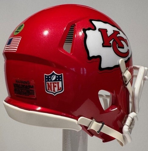 PATRICK MAHOMES BROCK PURDY RIDDELL MINI FOOTBALL HELMET SBLVIII (58) - Picture 8 of 19