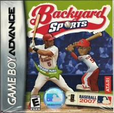 Backyard Baseball 2007 GBA (Brand New Factory Sealed US Version) Game Boy Advanc
