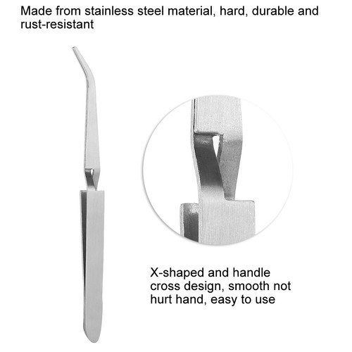 X-Shaped Stainless Steel Shaping Tweezers For Nail Modification YAN - Picture 5 of 10