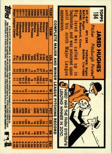 2012 Topps Heritage Base Card # 1 - 250  - Complete Your Set - You Pick - Picture 347 of 467