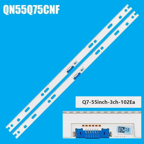 LED Bars For Samsung QN55Q7CNAFXZA QN55Q7FNAFXZA QN55Q75CNFXZA QN55Q75FNFXZA