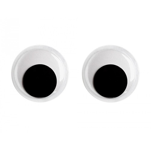 Yeux tremblants yeux de bricolage ronds yeux tremblants 4 à 20 mm choix d'idole Goggle Eyes - Photo 6/12