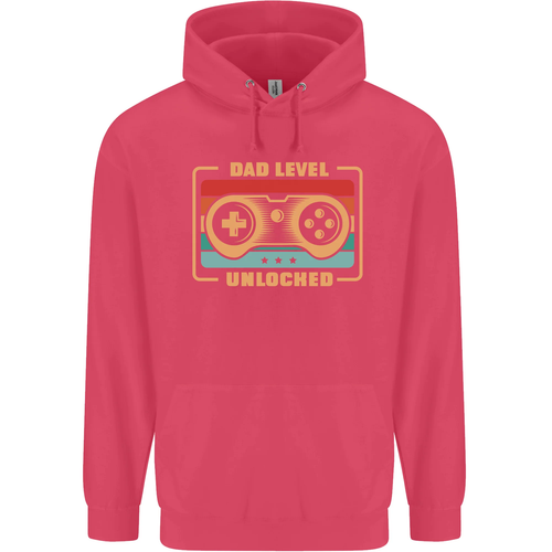 New Dad Father Gaming Gamer Baby Childrens Kids Hoodie - Picture 59 of 84