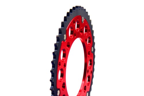 KKE 51T REAR RED HYBRID SPROCKET FIT HONDA CRF250X CRF450X CRF450R CRF250R 04-25 - Picture 7 of 9