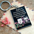 Christmas Gifts For Sister Sis Best Friend Xmas presents Novelty Cute Owl Love