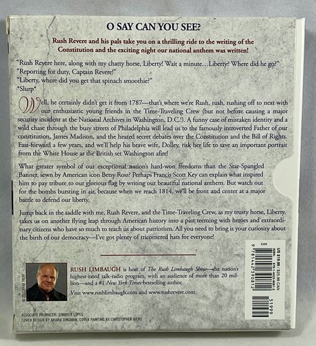 Rush Revere Set 1- 4 CD Audio Books by Rush Limbaugh Fun History - Picture 9 of 9