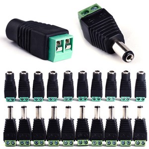 5-100-Male-or-Female-2-1x5-5mm-DC-Power-Plug-Jack-Adapter-Connector-For-CCTV-LED
