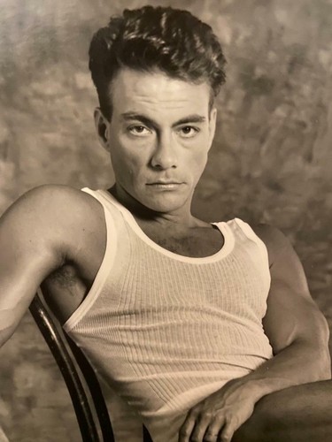 Mary Ellen Mark '94 Signed Orig Photo Jean-Claude Van Damme Gay Interest SciFi - Picture 3 of 7