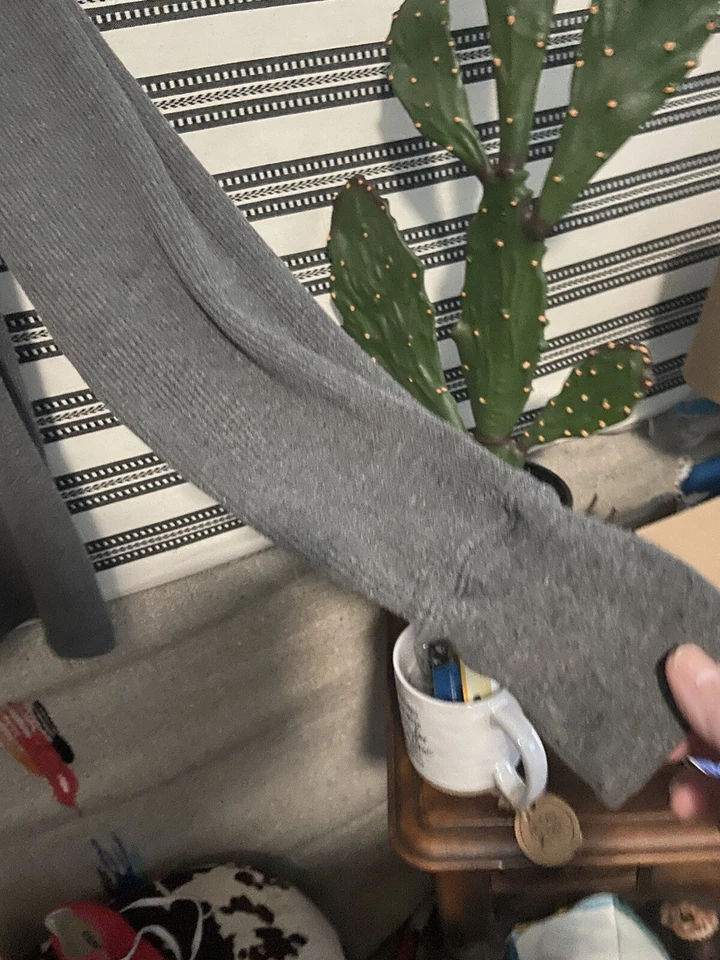 Top térmico manga larga tejido gofre gris Rocawear Denim Company talla L Foto 4 de 4