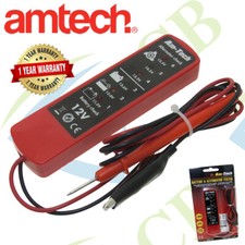 12 Volt DC Battery & Alternator Tester 6 LED Diagnostic Tool CAR MOTORBIKE