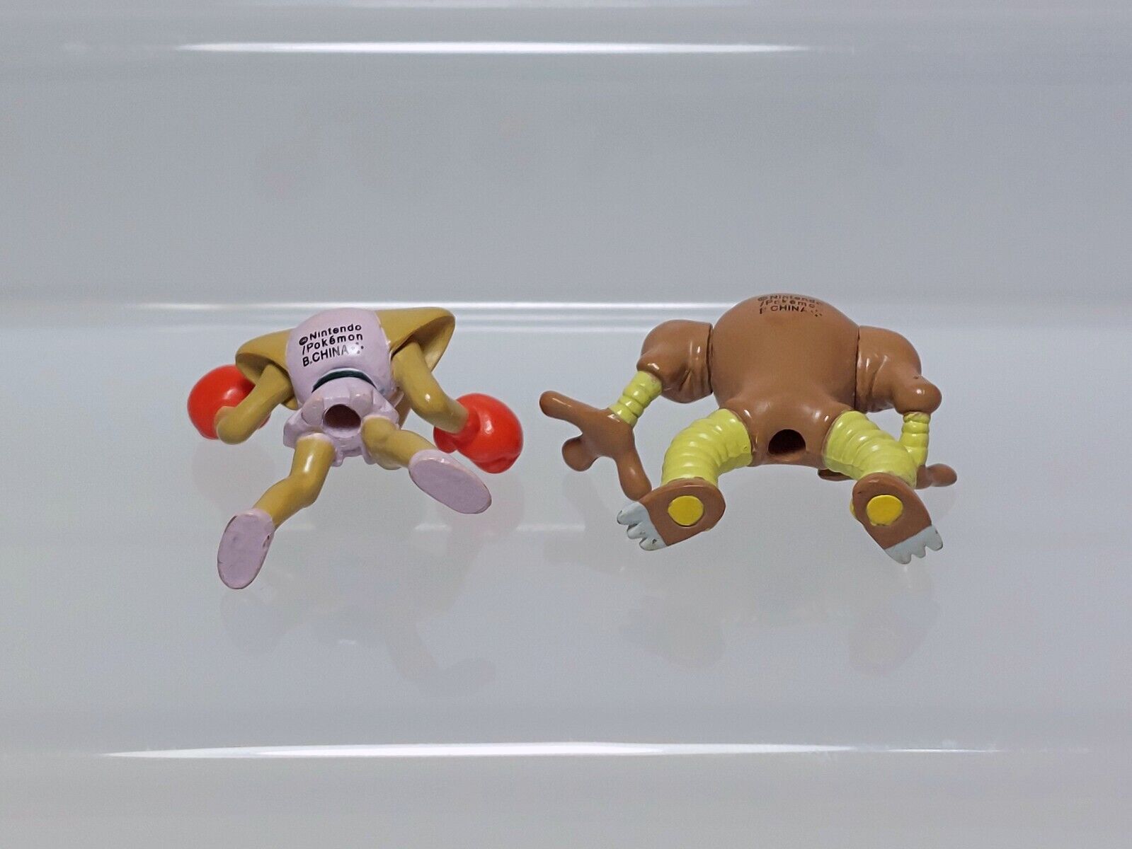 Hitmonlee & Hitmonchan(2 pcs)Pokemon Monster WazaColle Bandai Collection  Figure.