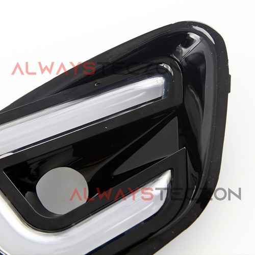LED DRL Daytime Running Light Lamp with Turn Signal For Jeep Compass 2013 2014 - Picture 4 of 8