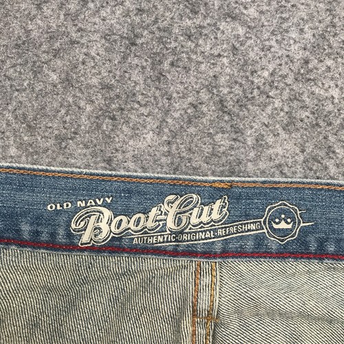 Old Navy Jeans Mens Size 40 x 32 Original Fit Boot Cut 100% Cotton Five-Pocket - Picture 7 of 13