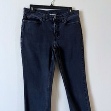 Duluth Trading Jeans Womens Skinny Leg Tapered Mid Rise Gray SZ 10