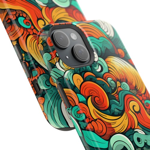 Vibrant Magnetic Tough Cases - Abstract Art Phone Covers, Unique for iPhone - Picture 60 of 74
