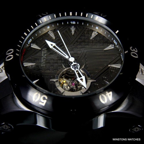 Invicta Marvel Black Panther Venom Automatic Open Heart Ltd Ed 52mm Watch New - Picture 4 of 12