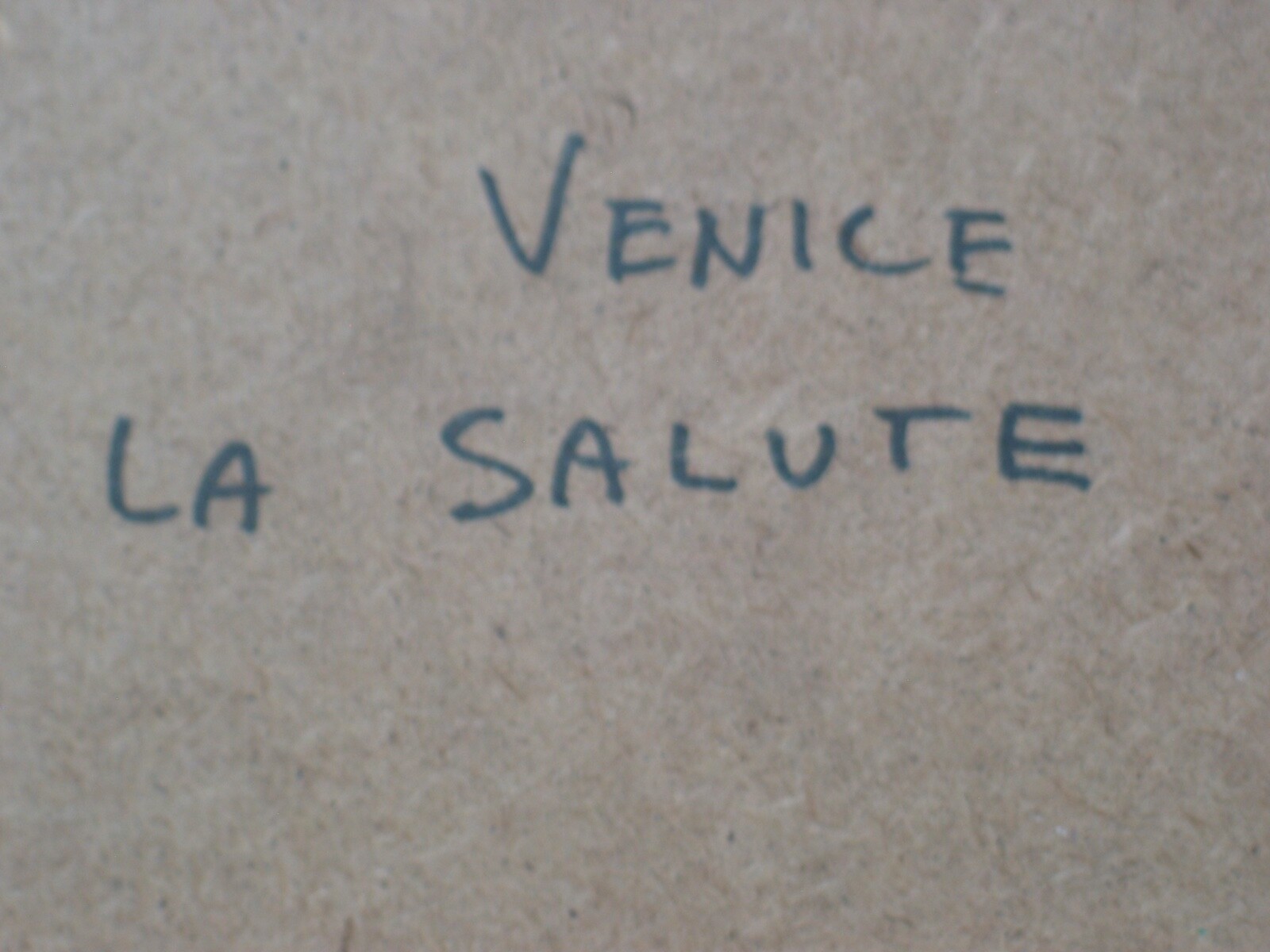 11" X 14" AskArt Listed Artiste Nino Pippa Peinture Originale Venise La Salute - Photo 3 sur 3