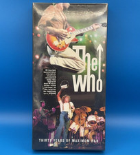 THE WHO Thirty Years Of Maximum R&B 4 CD Long Box Set MCA 1994 NEW SEALED NICE!!