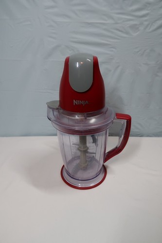 Ninja Food Processor Red QB750RD 30 used, tested, Works Great - Picture 1 of 9