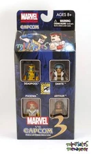 Marvel vs Capcom 3 Minimates SDCC Exclusive Box Set