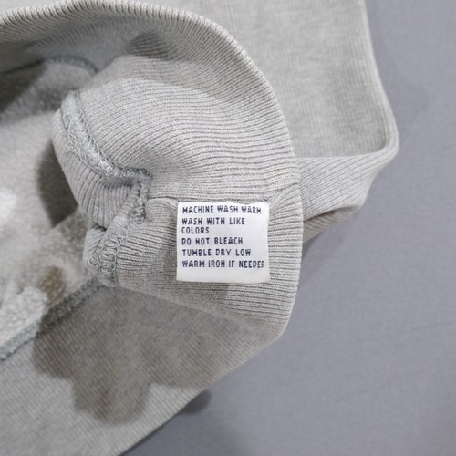 Vintage 90s Polo Ralph Lauren Sweatshirt Mens L Pony Gray Crewneck Reverse Weave - Picture 15 of 21