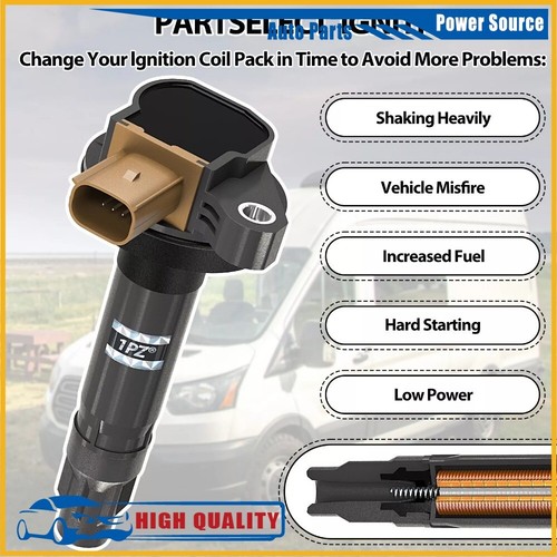 igniti0n c0il spark plug SP534 is suitable f0r DG549 F0rd F-150Linc0ln MKS MKT - Imagen 7 de 9