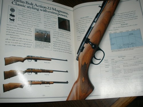 NEW Marlin Sporting Firearms Catalog Booklet (YOU CHOOSE YEAR) - Picture 62 of 64