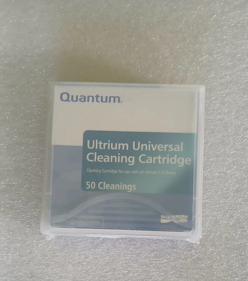 Quantum MR-LUCQN-01 LTO Cleaning Tape LTO3,LTO4,LTO5,LTO6,LTO7,LTO8,LTO9 5 pack - Image 2 of 3