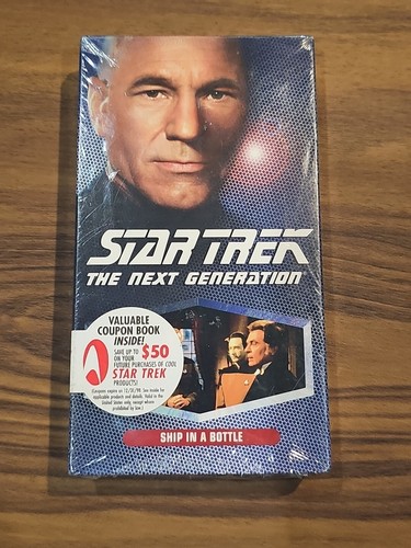 Star Trek: The Next Generation: Ship In A Bottle (1998, VHS) - Picture 1 of 5