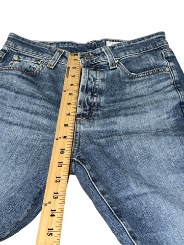 AG Adriano Goldschmied Jeans Alexxis Straight Vintage Fit Gr. 25 Button Fly - Bild 5 von 10