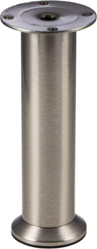 Möbelfuß Tischbein Schrankfüße höhenverstellbar silber Sockelfuß Verstellfuß Fuß - Picture 17 of 20