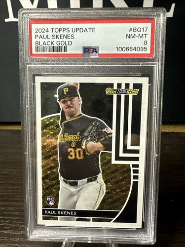 2024 Topps Update Series - Topps Black Gold Paul Skenes #BG-17 (RC)