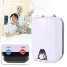 1500W Instant Electric Faucet Tap Under Sink Hot Water Heater Kitchen Home