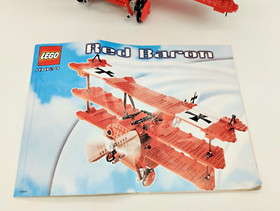 LEGO 10024 Red Baron WITH BOX Sculptures GOOD RARE Creator Expert RARE 10124