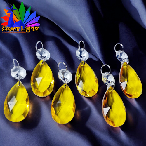 Wedding Sun Catchers Crystals Chandelier Christmas Tree Decoration Beads Retro - Picture 198 of 212