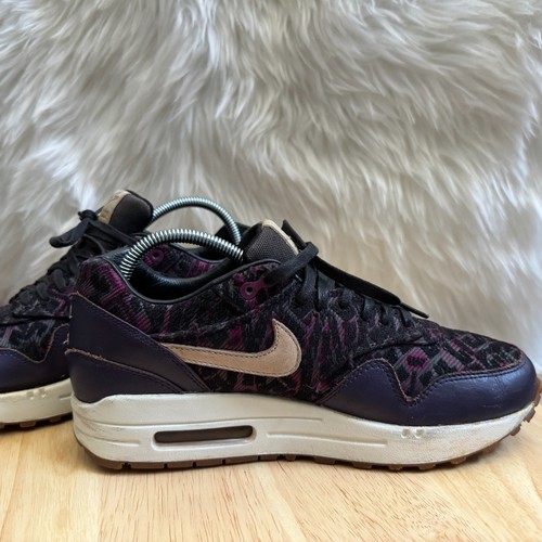 Nike Air Max 1 PRM Womens Premium Pattern Purple Dynasty 454746-500 Size 6 - Picture 7 of 12