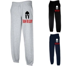TRAIN GLORY GYM BODYBUILDING HOODIE JUMPER BOTTOM MMA WEIGHTLIFT (GLORY.JOGGER)