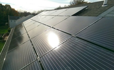 SOLAR CLAM-P - SOLAR  MOUNTING KIT 4 panels- LANDSCAPE  Mill J-Box o clamp Skirt
