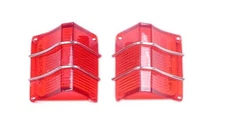 1967 Chevrolet El Camino Tail Lamp Lens - Pair New Dii