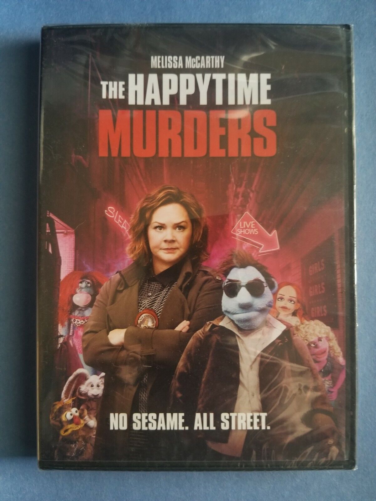 NEW - The Happytime Murders (DVD, 2018) Melissa McCarthy - Free ShipN!