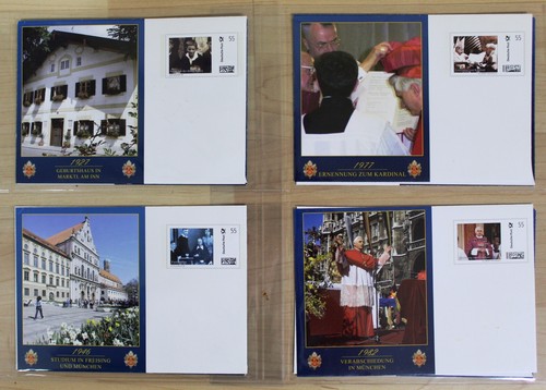 Papst Benedikt XVI. Schöne Sammlung mit postfrischen Marken und einigen Belegen. - Picture 20 of 22